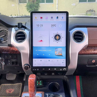 Lecteur DVD de voiture 16,8 pouces, autoradio Android, écran tactile, navigation GPS, CarPlay pour Toyota Tundra 2014-2020