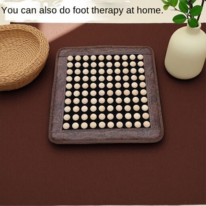 Natürliches Massagepad aus Massivholz für die Fußmassage zu Hause, Ultra-Langsam Laufende Massage-Fingerdruckplatte - Product Image 4