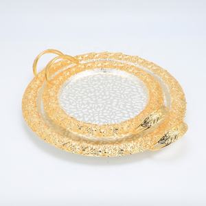 ถาดเสิร์ฟโลหะสำหรับเสิร์ฟกาแฟและชา - Product Image 4