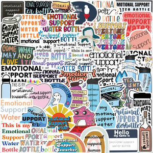 Pegatinas motivadoras para ordenador portátil, etiquetas adhesivas inspiradoras para álbum de recortes, 50 Uds. - Product Image 4