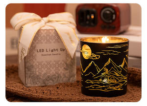 Candela Aromaterapica <span class=keywords><strong>Sunrise</strong></span> - Lampada con Sensore LED On/Off Automatico per Arredamento Casa, Bestseller di Tendenza per San Valentino - Product Image 2