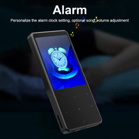 Reproductor de Música Clásico Portátil HBNKH H-R710, Compatible con Formato de Audio WAV, Reproductor MP3 MP4 de 32 GB, Radio FM, Reproductor de Video MP3