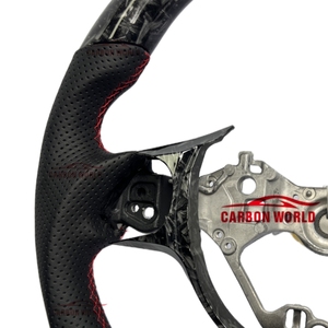 Volante de fibra de carbono forjado para Toyota <span class=keywords><strong>GT86</strong></span> TRD GRMA Subaru BRZ 2012-2020 WAX VA, volante de coche deportivo personalizado - Product Image 5