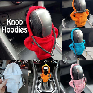 Couverture de pommeau de levier de vitesse chaude pour l'hiver Pull Shirt Automotive Interior Novelty Accessories Decorations Universal Fit Knob Cover Gift - Product Image 5