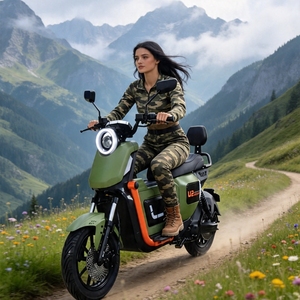 Vélo Électrique Urbain 48V 1000W 50KM/H 20AH Batterie Dissimulée <span class=keywords><strong>Pneus</strong></span> Anti-crevaison Éclairage Intégré Garde-boue Tout-en-un à Cadre Bas - Product Image 6