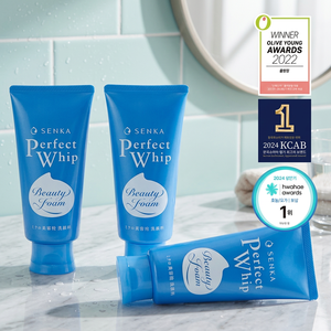 Senka Esclusiva Online: Confezione da 3 Detergenti Viso Perfect Whip, 120g Ciascuno - Product Image 3