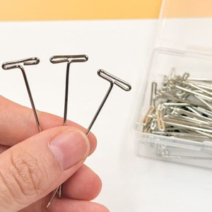 Paquete de 100 Alfileres de Costura en Forma de T de 1 Pulgada para Bloquear Tejidos, Cabeza de Maniquí, Costura, Crochet y Modelado - Product Image 6