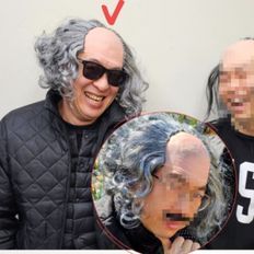 วิกผมสั้นประสิทธิภาพการทำงานกับผมหยิกสำหรับสถานการณ์ผมหัวล้านหรือบาง - Product Image 1