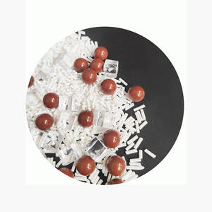 ホワイトキャンディークレイスプリンクルアイスキューブチョコレートボールミックスポリマークレイスプリンクルDIYクラフト紙吹雪 - Product Image 2