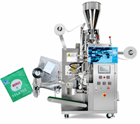 Machine d'emballage automatique haut de gamme pour sachets de thé (intérieur/extérieur) avec étiquette, idéale pour les usines de thé aux herbes