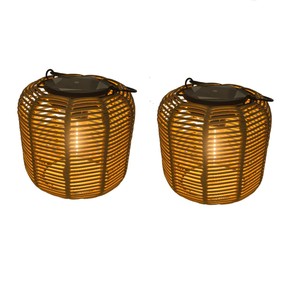 Lámpara Solar de Jardín Colgante, Luz Decorativa para Exteriores, para Patio, Balcón, Villa, Área de Barbacoa, Luz Cálida LED de 1.2W con Interruptor Manual - Product Image 3