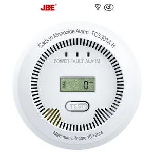 Alarma de monóxido de carbono, alarma de monóxido de carbono, funciona con batería de China, Wifi, humo y Co