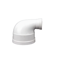 ABK UPVC coude 90 degrés inséré coude à Angle droit PVC qualité chimique raccords de tuyauterie d'eau PVC raccords de tuyauterie Joint