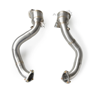 Tubo de Escape de Alto Flujo para Aston Martin <span class=keywords><strong>DB12</strong></span> 4.0T 2023-2025, Acero Inoxidable SS304, Rendimiento de Carreras, Mejora de Potencia - Product Image 4