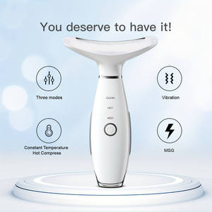 Dropshipping Facial Massager Neck Face Massager Tool 3 Mode Massage with Heat Portable <strong>Beauty</strong> <strong>Instrument</strong> for Skin Care - Product Image 4