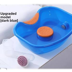 Bañera Ovalada Plana de Plástico para Uso Doméstico, para Mujeres Posparto, Mujeres Embarazadas, Ancianos, Niños y Pacientes - Product Image 4