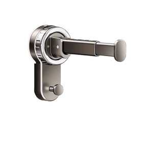 Support mural rétractable à ventouse, sans perçage, multifonctionnel, pour rangement et accrochage sur porte - Product Image 2