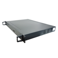 Modulateur IP QAM 1024 IP vers 32 DVB-C à ondes non adjacenteles, multiplexeur, brouilleur, remapping PID, NMS Web, 1U RF 50-960MHz HZY-3332-1R