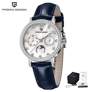 En stock 1 pièce, logo personnalisé, 50 pièces, montre-bracelet à quartz de luxe Pagani Design 1789 pour femmes, fabrication OEM ODM, cadran de luxe pour femmes et filles. - Product Image 2