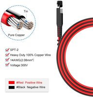 Câble d'extension SAE, câble de connecteur d'alimentation SAE, à déconnexion rapide, pour automobile, camping-car, moto