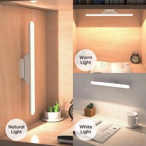 Lampe de table portable à intensité variable, sans fil, magnétique, rotative, LED tactile, lampe de lecture, lampe de chevet, lampe murale, lampe de miroir - Product Image 6
