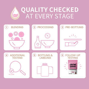 Gomitas Pre-Entrenamiento de Monohidrato de Creatina Hidrocloruro (HCL) Personalizadas, Sin Azúcar, para el Crecimiento Muscular, Certificadas Halal - Product Image 4