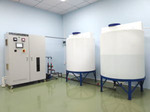 Nuevo Generador de <span class=keywords><strong>Agua</strong></span> Electrolizada Industrial de Alta Resistencia, Controlado por PLC, pH 12-14, Máquina <span class=keywords><strong>Kangen</strong></span> para Limpieza Industrial - Product Image 2