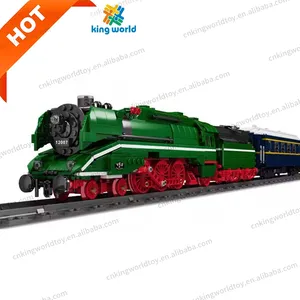 Mould King 12007 Motorized BR18 German Express Train Model Trains Blocks High Quality Good Price Block Educational Toys