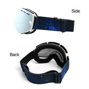 Masque de ski sphérique avec revêtement HD, large champ de vision, lentilles anti-buée double couche, lunettes de ski d'extérieur - Product Image 6