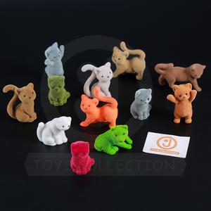 ของเล่นแคปซูลพลาสติกสำหรับแคปซูลหยอดเหรียญขนาด 2 นิ้ว ตุ๊กตาสัตว์จิ๋วพร้อมตุ๊กตาแมวน่ารักสำหรับเด็ก - Product Image 1