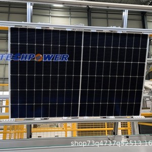 Panneau solaire monocristallin tout noir 420W, module photovoltaïque 410W 415W certifié CE, haute efficacité - Product Image 2