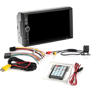 7018B 7 pouces écran tactile Double DIN lecteur de musique BT musique appel Radio Promotion <span class=keywords><strong>voiture</strong></span> stéréo avec caméra arrière Radio Audi - Product Image 2