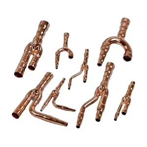 ท่อทองแดงแบบ Refnet สำหรับเครื่องปรับอากาศ VRF VRV แบบ Y-Branch และแบบกระจายลม - Product Image 1