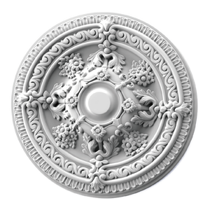 Rosette de <span class=keywords><strong>plafond</strong></span> ronde en polyuréthane Pu insonorisée anti-décoloration pour la décoration de <span class=keywords><strong>plafond</strong></span> Commandes en gros au prix de gros d'usine - Product Image 5
