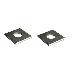 China fábrica sujetadores hardware tamaño personalizado arandelas de aluminio barato OEM de alta calidad de <span class=keywords><strong>acero</strong></span> inoxidable anodizado cuadrado arandela - Product Image 1