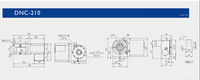 Table rotative CNC DNC-170/210/320 4ème et 5ème axes Applications verticales et horizontales
