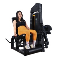 Machine de musculation professionnelle pour la flexion des jambes à plat et la flexion des ischio-jambiers allongés pour salle de sport
