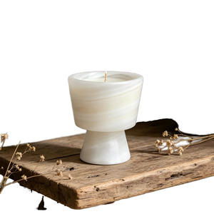 Premium Solid Alabaster Stone Votive <b>Candle</b> Holder Handcrafted Decorative Lighting Accent for Luxury Home Gift <b>Bulk</b> Export - Product Image 3
