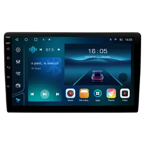 Krando 9 "10" ユニバーサルAndroidカーラジオマルチメディアDVDプレーヤータッチスクリーンAndroidスクリーンT100WIFI RDS Carplay