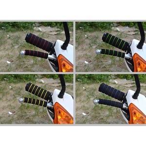 Xe Máy Bike Racing Tay Lái Đi Xe Đạp Xử Lý Bar Grip + Phanh Ly Hợp Lever Mềm Bọt Bìa Xốp Xe Máy Xử Lý Bar Grips - Product Image 6
