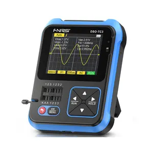 FNIRSI DSO-TC3 Digital Oscilloscope 3 in1 Multifunction Electronic Component Tester for on Site Debugging DIY Detection Teaching