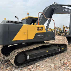รถขุดไฮดรอลิก Volvo EC240 มือสอง ขนาด 24 ตัน รถขุดขนาดกลาง อุปกรณ์ก่อสร้าง รถขุด Volvo มือสองสำหรับขาย - Product Image 1