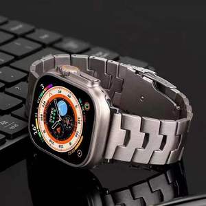 Bracelet de montre en titane de haute qualité pour <span class=keywords><strong>Apple</strong></span> <span class=keywords><strong>Watch</strong></span> 6 <span class=keywords><strong>7</strong></span> 8 SE IWatch Ultra 49 mm 45 mm Bracelet de montre intelligente - Product Image 5