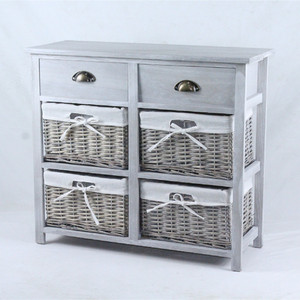 Vintage <strong>Grey</strong> Range Sideboard <strong>Cupboard</strong> with Drawer - Product Image 1