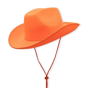 Haiwin – <span class=keywords><strong>chapeau</strong></span> <span class=keywords><strong>de</strong></span> Cowboy occidental en feutre, avec cordon <span class=keywords><strong>de</strong></span> serrage réglable, pour homme et femme - Product Image 5