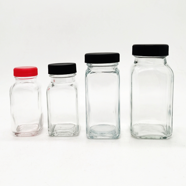 12 Tarros De Cristal Con Tapa De Bambú - 3 De 400ml + 9 De 300ml, Herméticos, Ideales Para Especias, Té, Frutos Secos O Almacenaje En Cocina