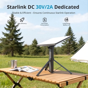 Saunyoto PM166S Banco de Energía Portátil con Trípode para Starlink Mini, Batería de 164.25Wh, Carga Rápida PD de 60W, Salida de 30V, Soporte de Montaje para Camping - Product Image 2