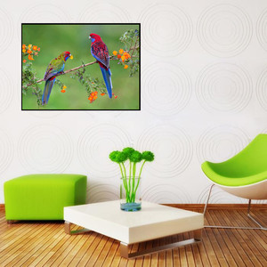 Peinture diamant 5D personnalisée en gros pour la décoration intérieure, motif animal <span class=keywords><strong>perroquet</strong></span>, DIY - Product Image 2