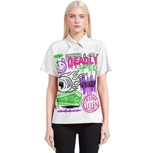 Polos de golf drôles confortables et respirants pour hommes et femmes pour des vêtements décontractés et des activités de plein air - Product Image 5