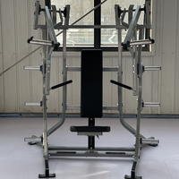 Banc de musculation isolaucal avec poignées horizontales Rosen, fabriqué par un professionnel, en acier galvanisé de 3 mm d'épaisseur, pour exercices de musculation pectorale